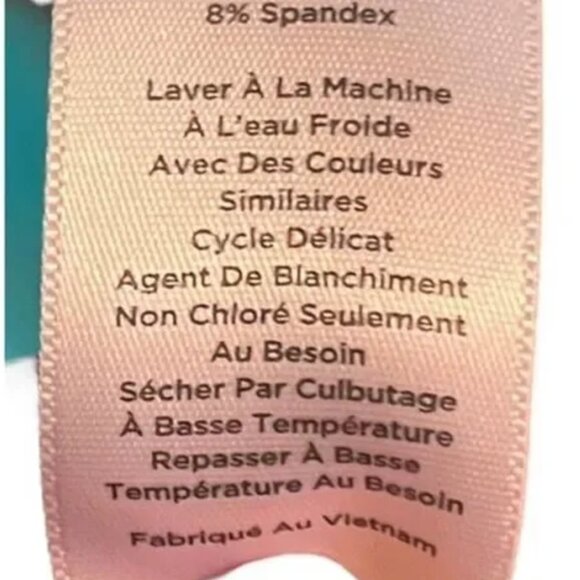 Talbots Aqua Turquoise Blue Dress Plus Size 18 18P Petite Sleeveless V-Neck - Picture 4 of 7